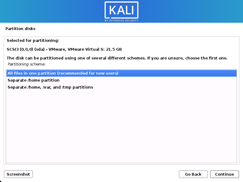 How to Install Kali Linux 11